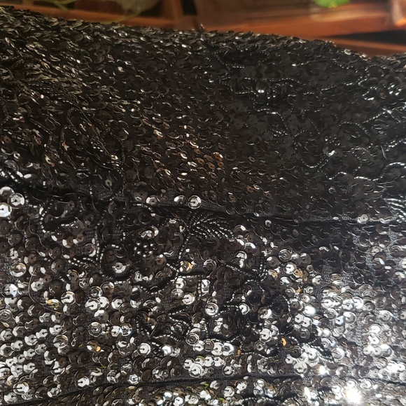 Gorgeous vintage sequined handmade top - Picture 4 of 7